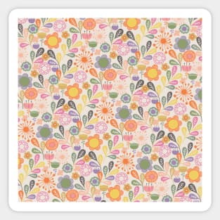 Floral Sticker